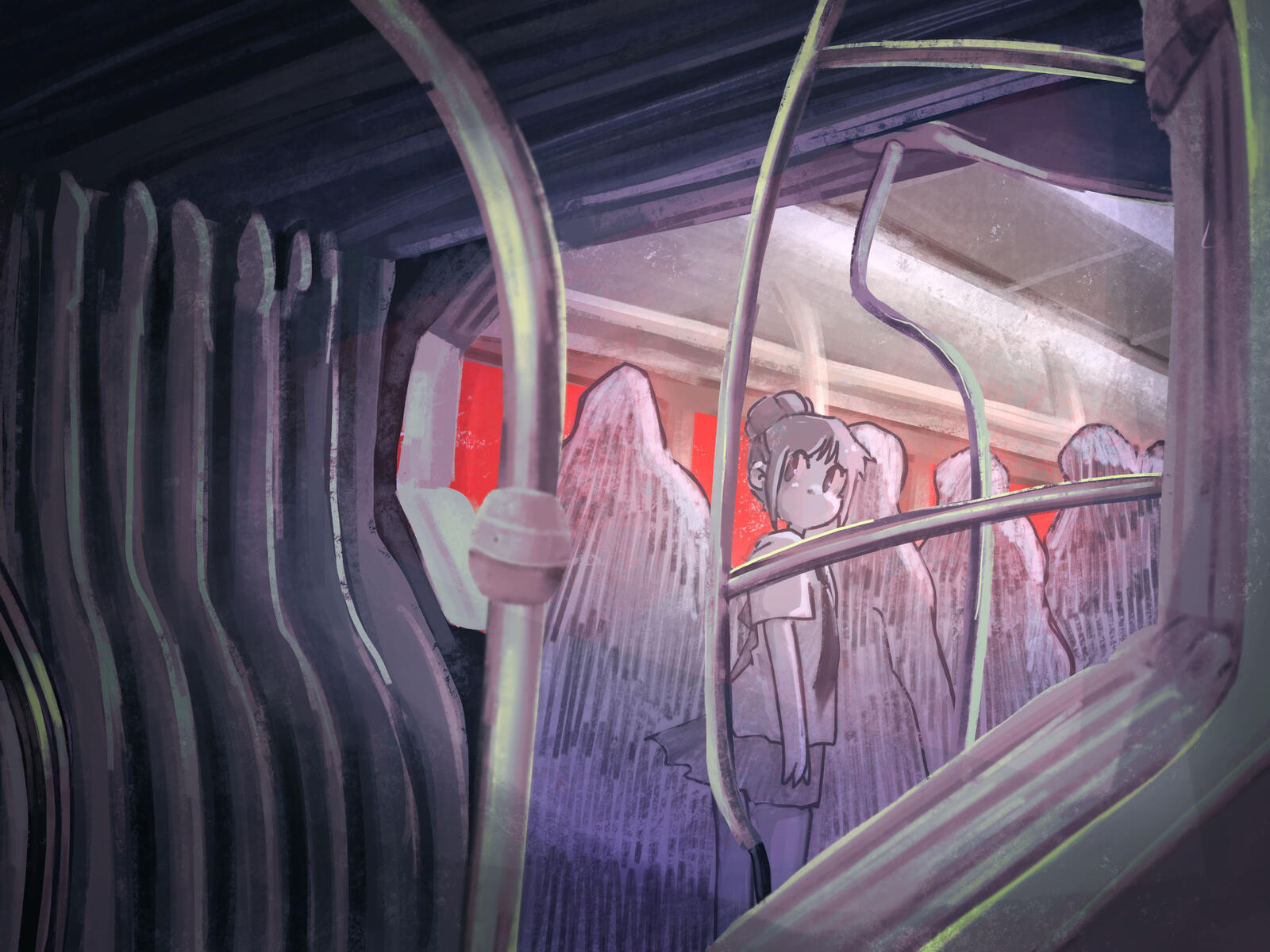 Bus interior - [personal-work]